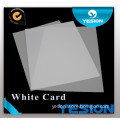 Best quality cheap price No-Laminated material pvc id cards pvc plastic sheet (White)